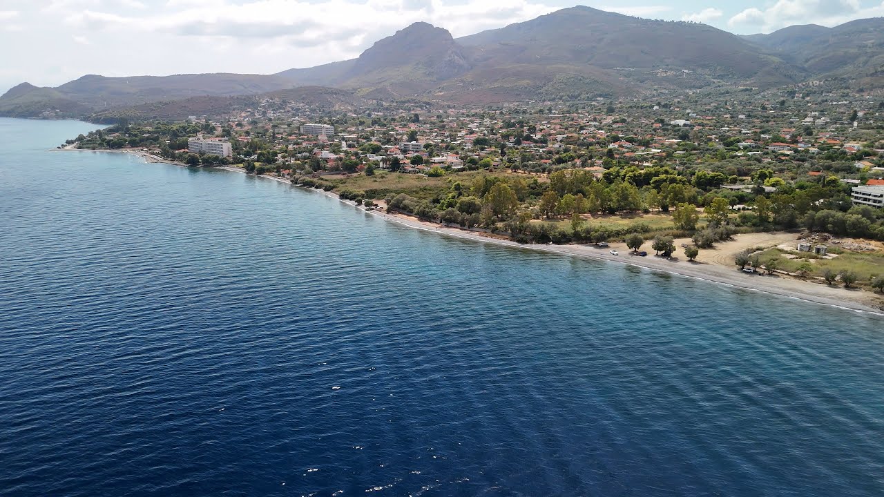ΑΓΙΟΙ ΑΠΟΣΤΟΛΟΙ ΑΤΤΙΚΗΣ 4K Agioi Apostoloi beach Attica  GREECE