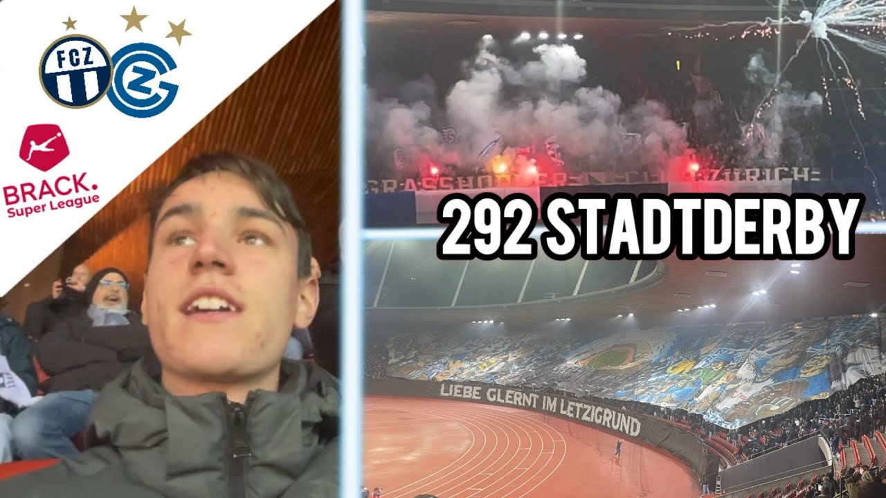 FCZ vs. GCZ | 292. Stadtderby | Der FC Zürich schlägt zurück 👊💪 | Stadionvlog #44