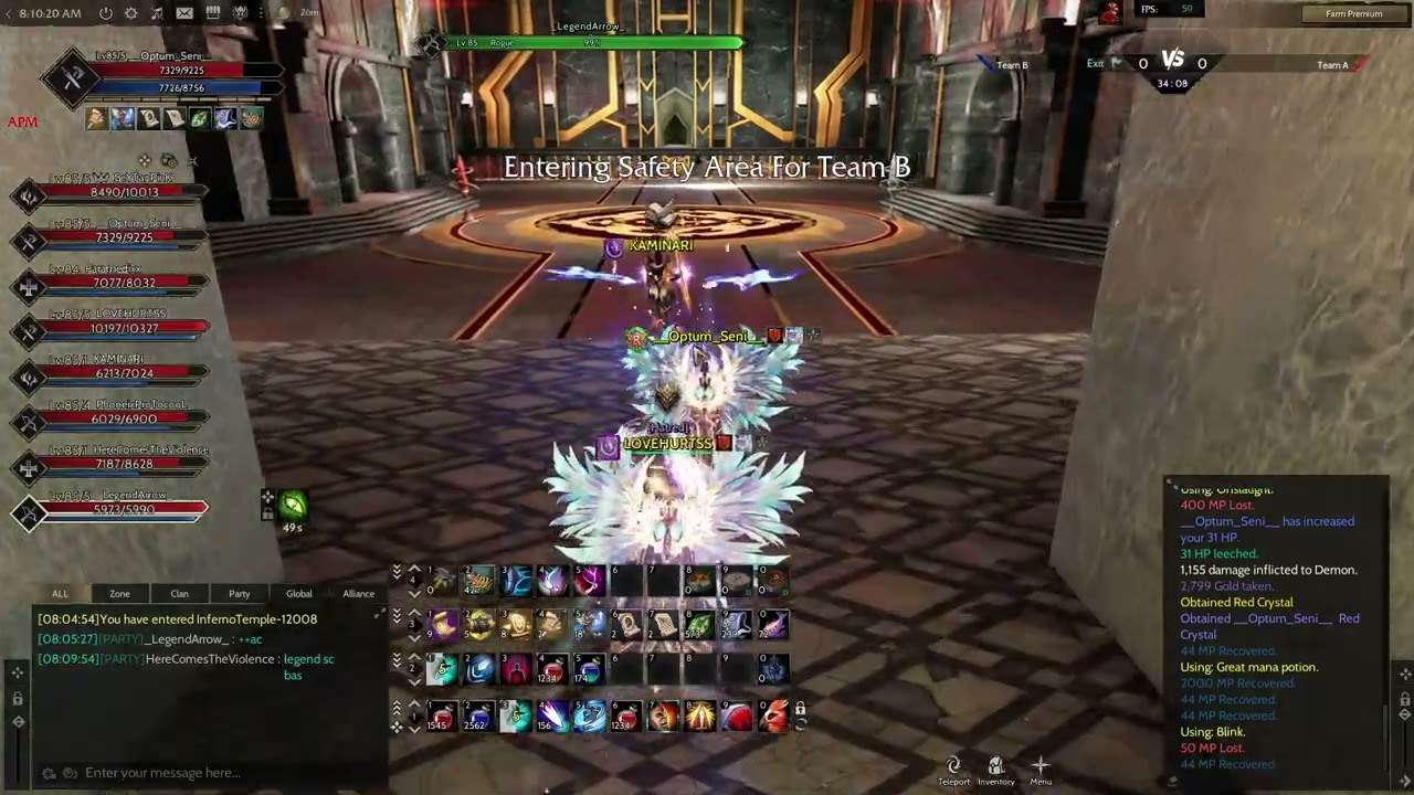 84 lvl adamla inferno