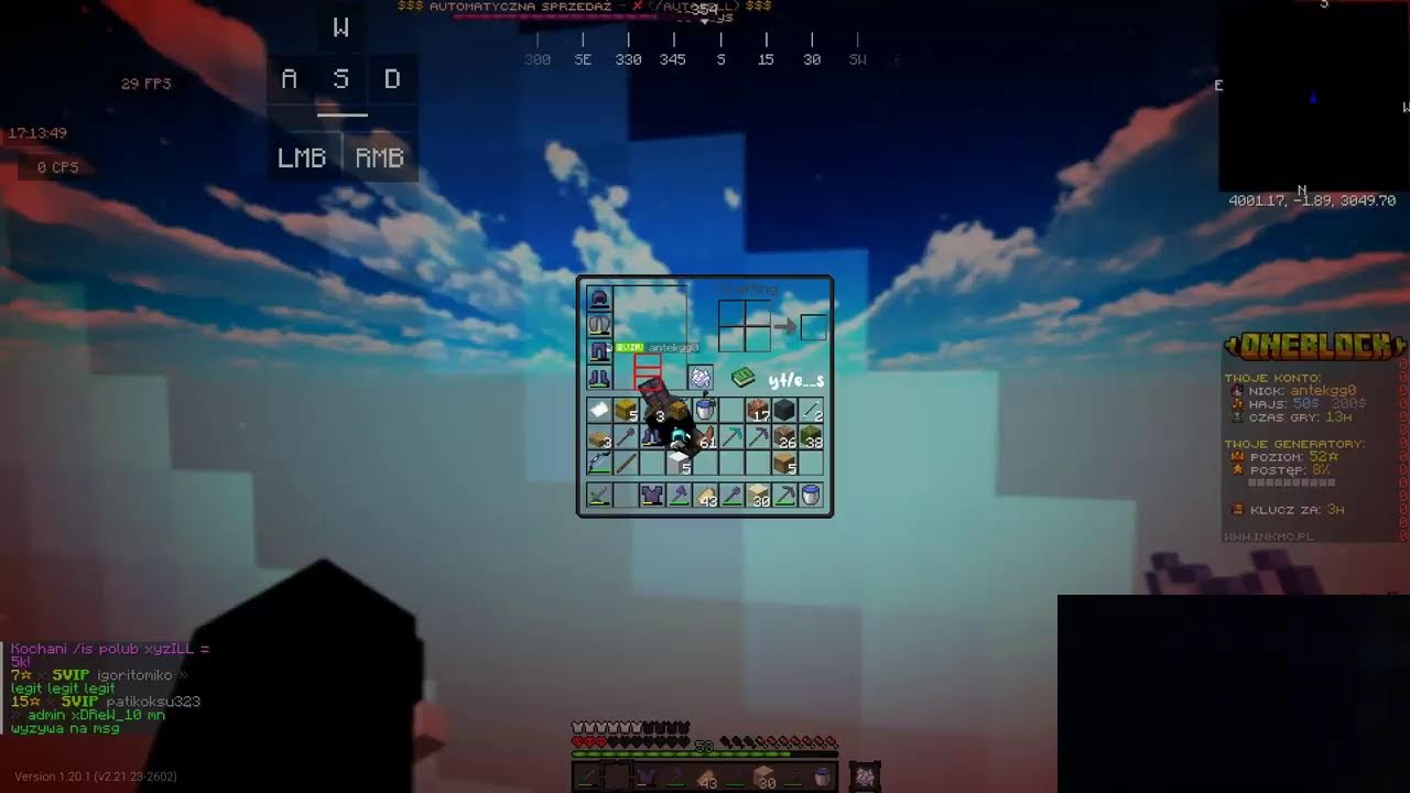 GRAMY NA NOWEJ EDYCJI ONEBLOCKA INKMC.PL!!! ROBIMY TOP DONATE ORAZ LOSUJEMY 100K!