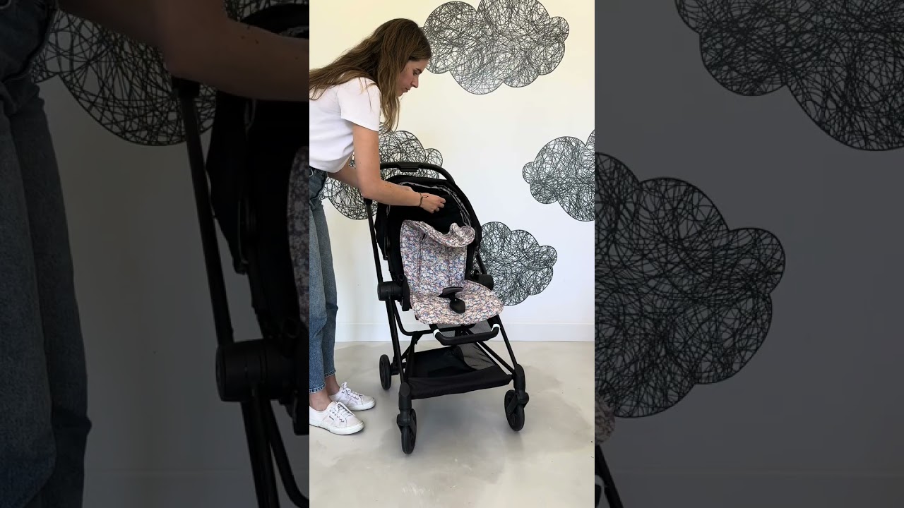 ¿Cómo colocar la colchoneta universal en un Cybex Mios?