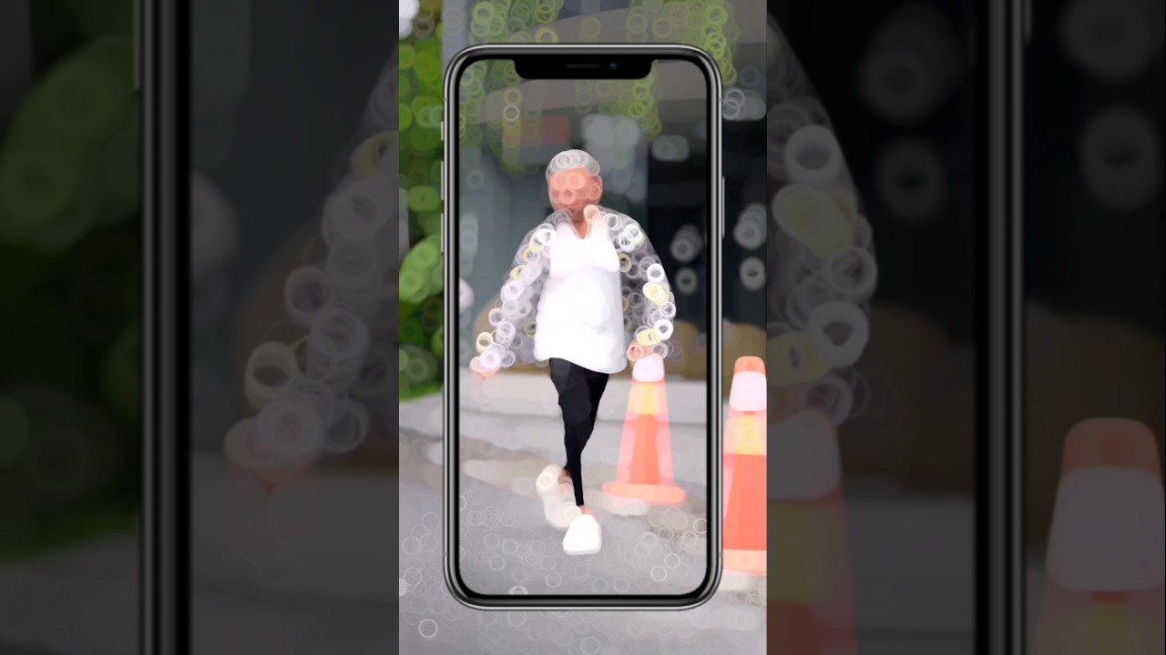 CIRCLE Blur Effect On  Inshot#tutorial