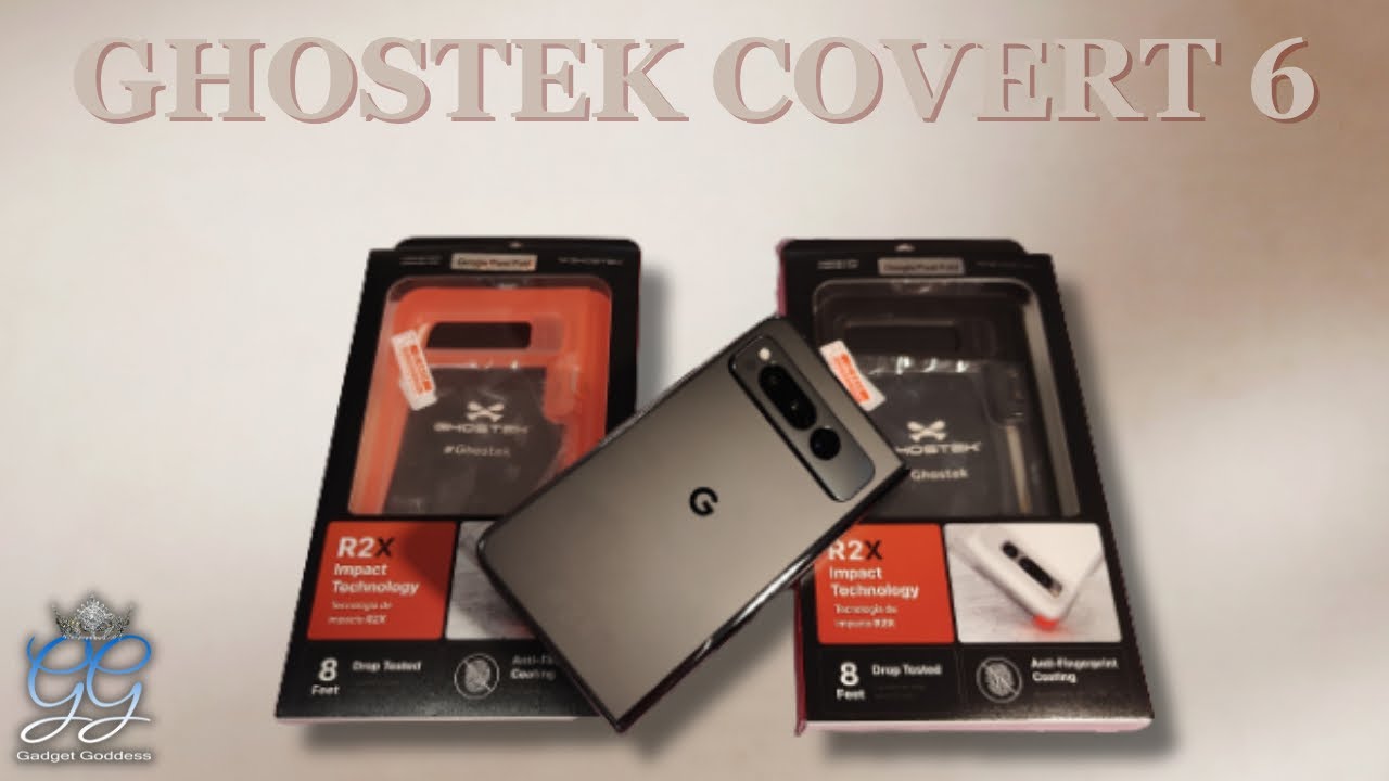 Ghostek Covert 6 Case for the Google PIxel Fold | Smoke | Pink