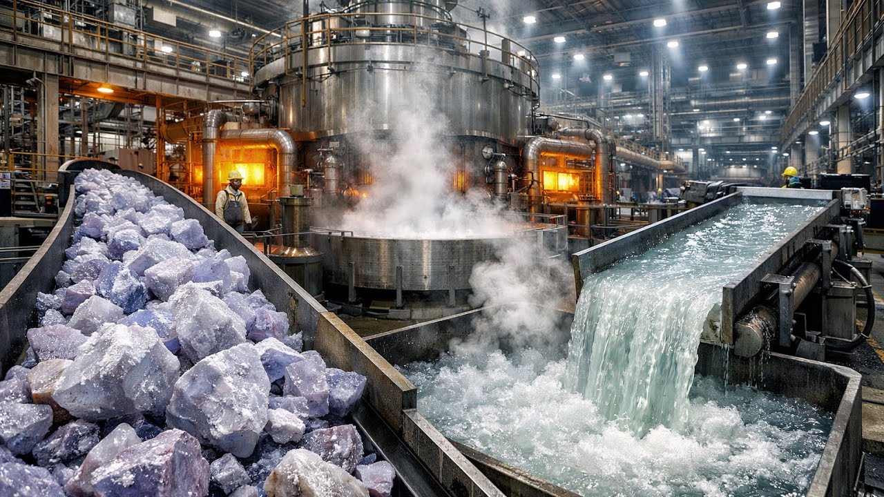 El ácido que atraviesa el vidrio: así se fabrica el ácido más peligroso del mundo