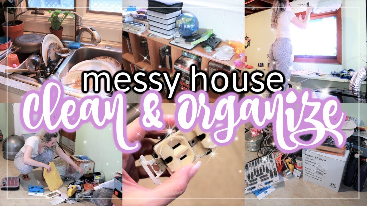 HUGE MESS! CLEAN DECLUTTER & ORGANIZE WITH ME 2021 | EXTREME CLEANING MOTIVATION | DECLUTTER WITH ME