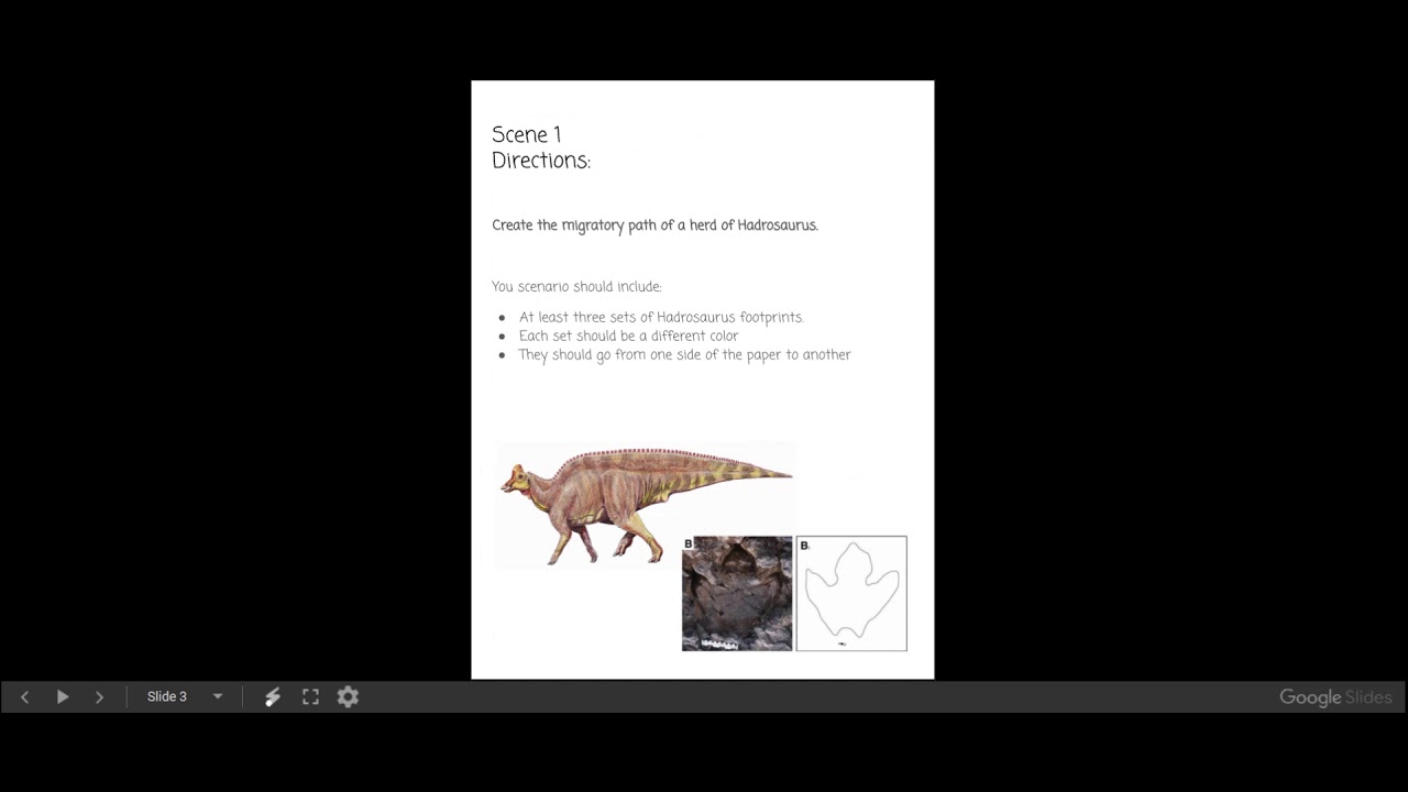 Creating Trace Fossils