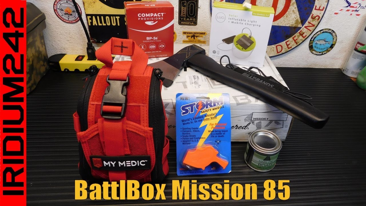 BattlBox Mission 85:  What's In The Box!