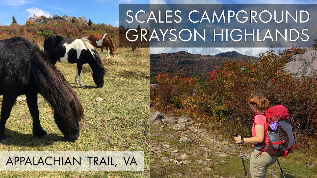 Scales Campground – Wise Shelter – Grayson Highlands State Park – Appalachian Trail VA