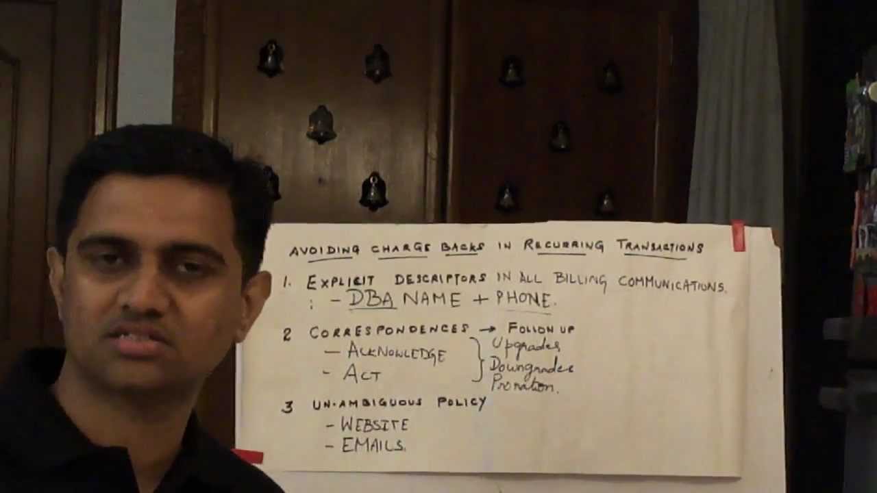 Avoiding Chargebacks in Recurring Transactions - WhiteBoard Monday