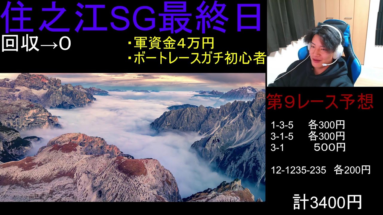 【ガチ検証】　ボートレース初心者は軍資金４万で勝てるのか？！