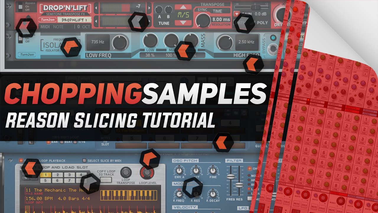 How To Chop Loops and Sample With Dr Octo Rex | Reason Slice Edit