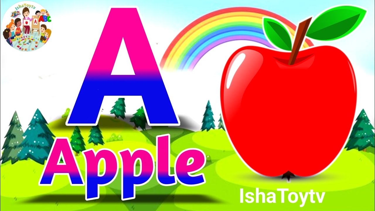 Phonics Song 2 with TWO Words in 3D - A For Airplane - ABC Alphabet Songs with Sounds for Children