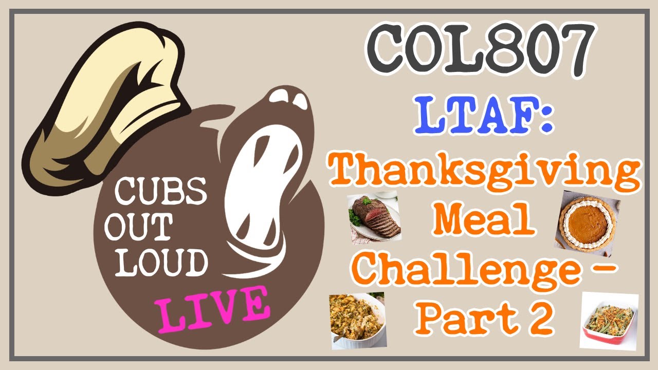 COL807: LTAF: Thanksgiving Meal Challenge - Part 2