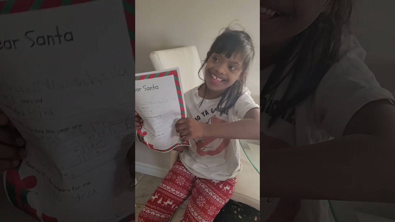 A letter to santa 