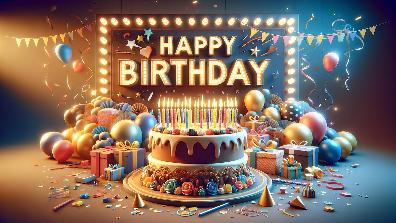 Happy Birthday Song 💎 Best Happy Birthday To You 1 Hour
