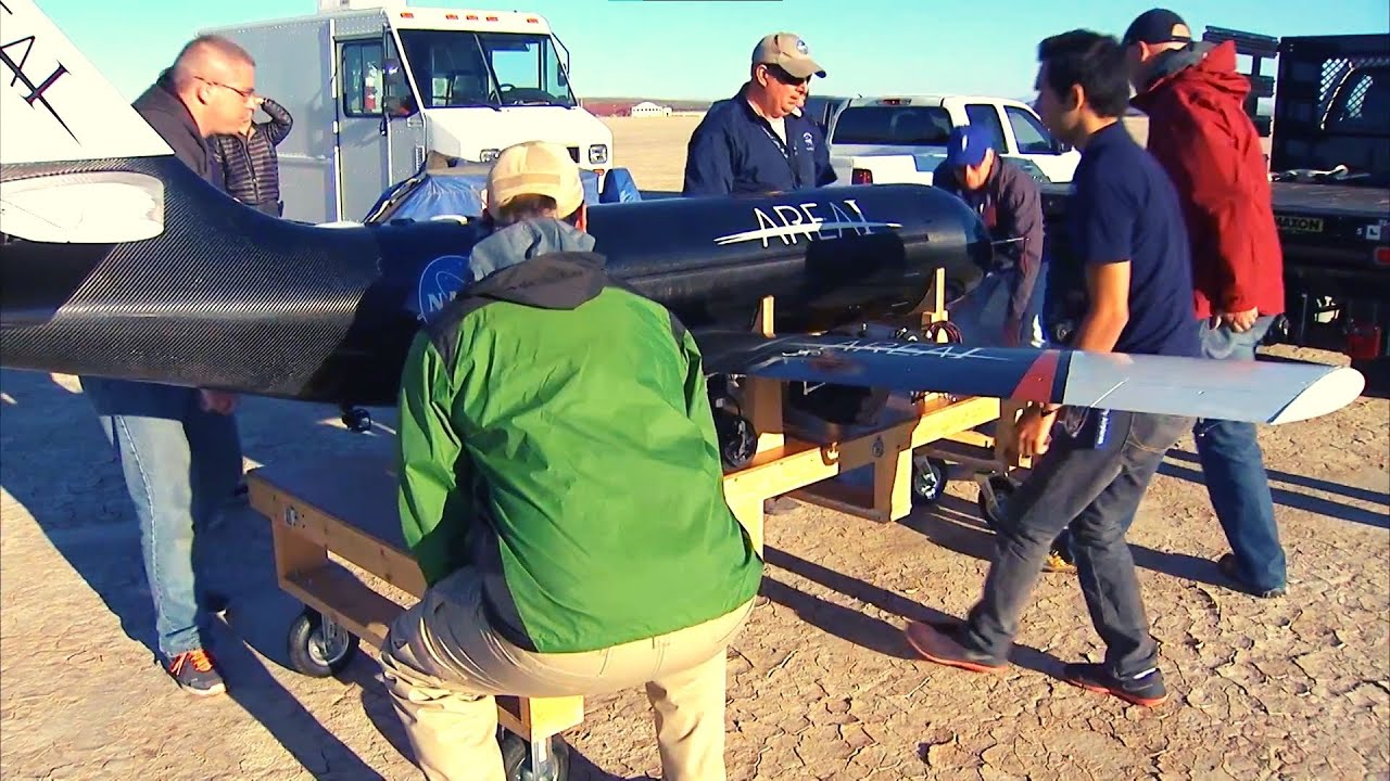 NASA's RC plane test for research