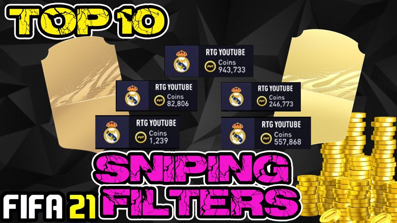 FIFA 21 TOP 10 SNIPING FILTERS RIGHT NOW/MASS BIDDING FILTERS/INSANE PROFIT