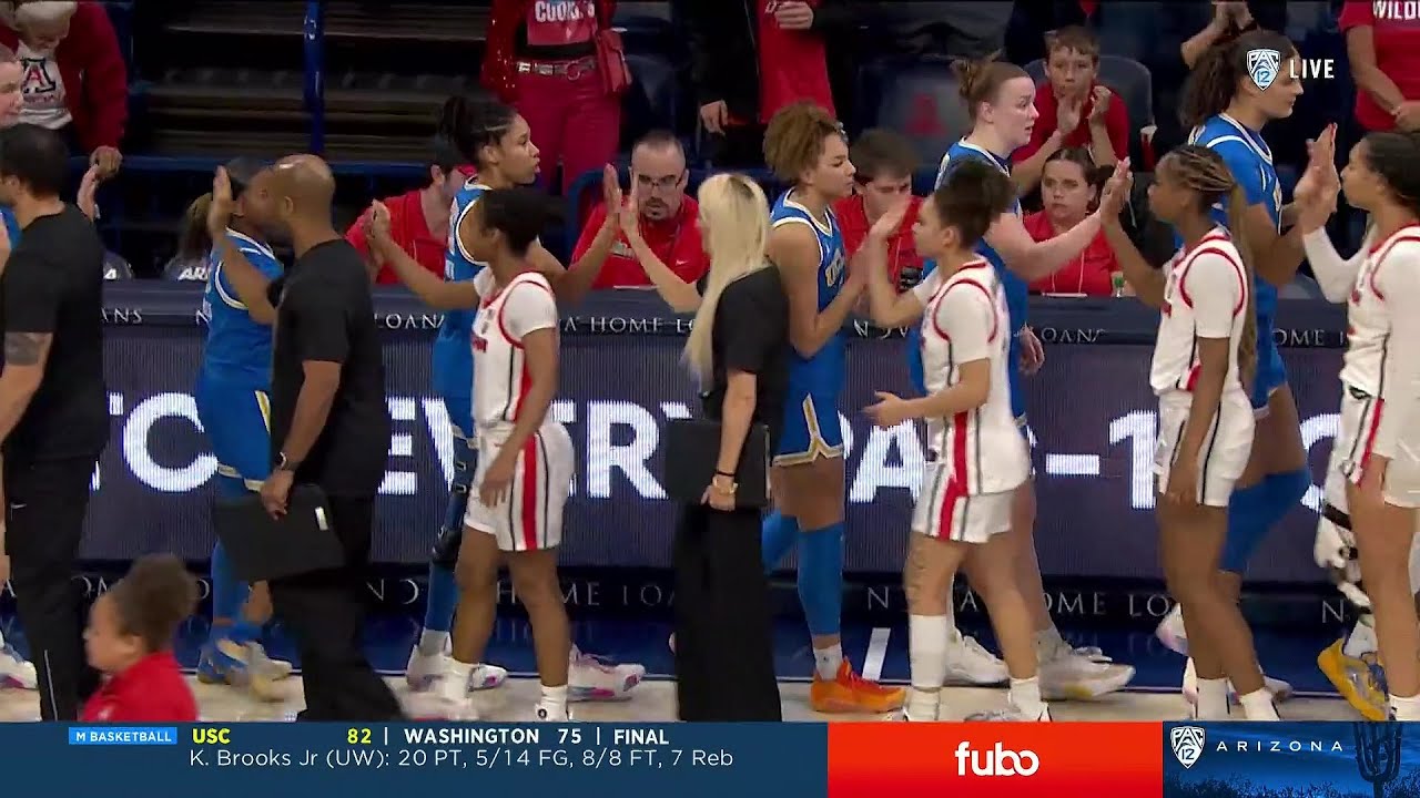 FULL 4th Quarter: #8 UCLA Bruins vs Arizona Wildcats | Pac-12 Women's College Basketball