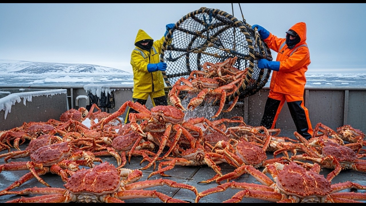 Giant King Crab Harvest SHOCKER Arctic Catch Hits Million Dollar Mark Daily