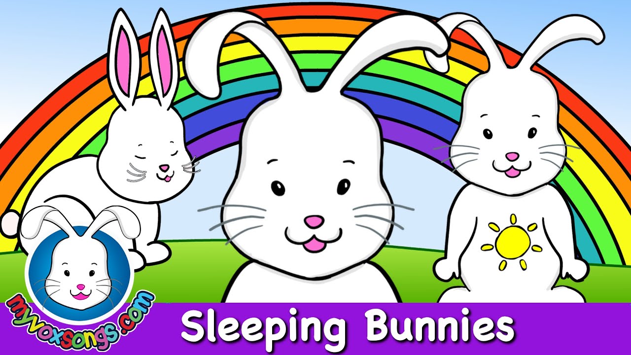 🌙 🐰 Sleeping Bunnies | Sleep Little Bunnies Song for toddlers | By VoxKids (MyVoxSongs)