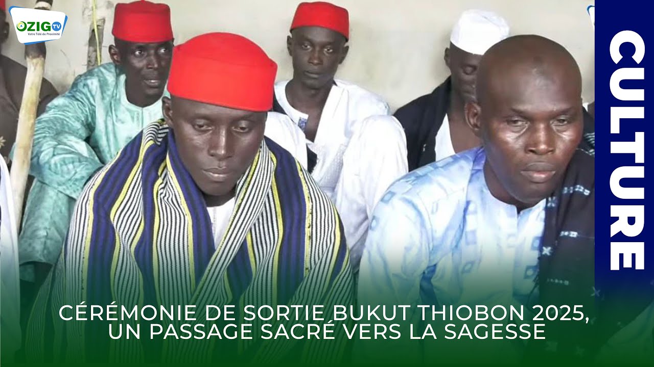 Cérémonie de sortie Bukut Thiobon 2025, un passage sacré vers la sagesse