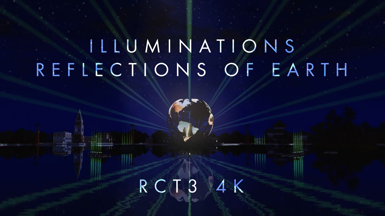 IllumiNations: Reflections of Earth & World Showcase ULTIMATE Recreation - RCT3 Fireworks & Park 4K