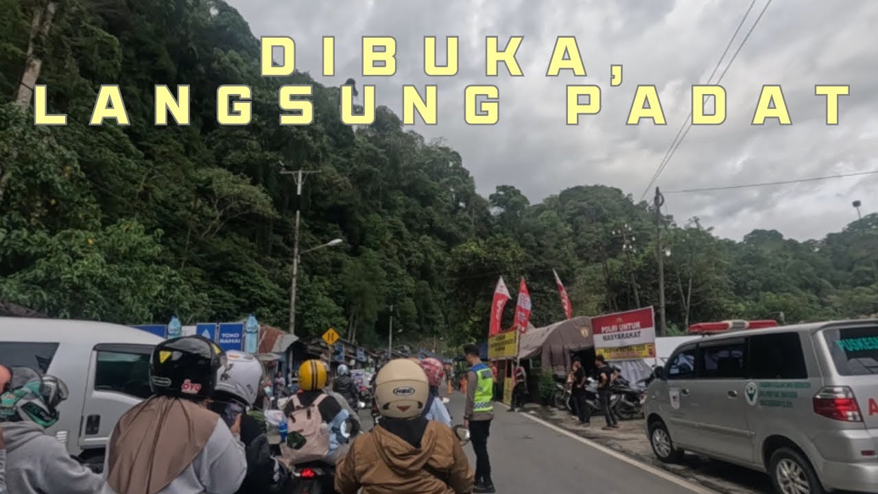 AKHIRNYA DIBUKA! Jalan Lembah Anai Hari Pertama 2026. Cek kondisi JEMBATAN KEMBAR Padang Panjang.