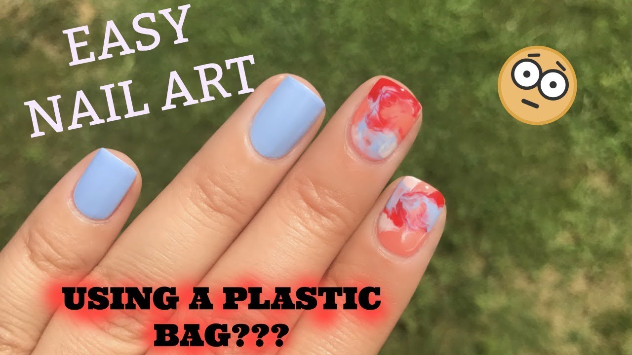 PLASTIC BAG NAILS?? EASY NAIL ART TUTORIAL | DO'S & DON'TS