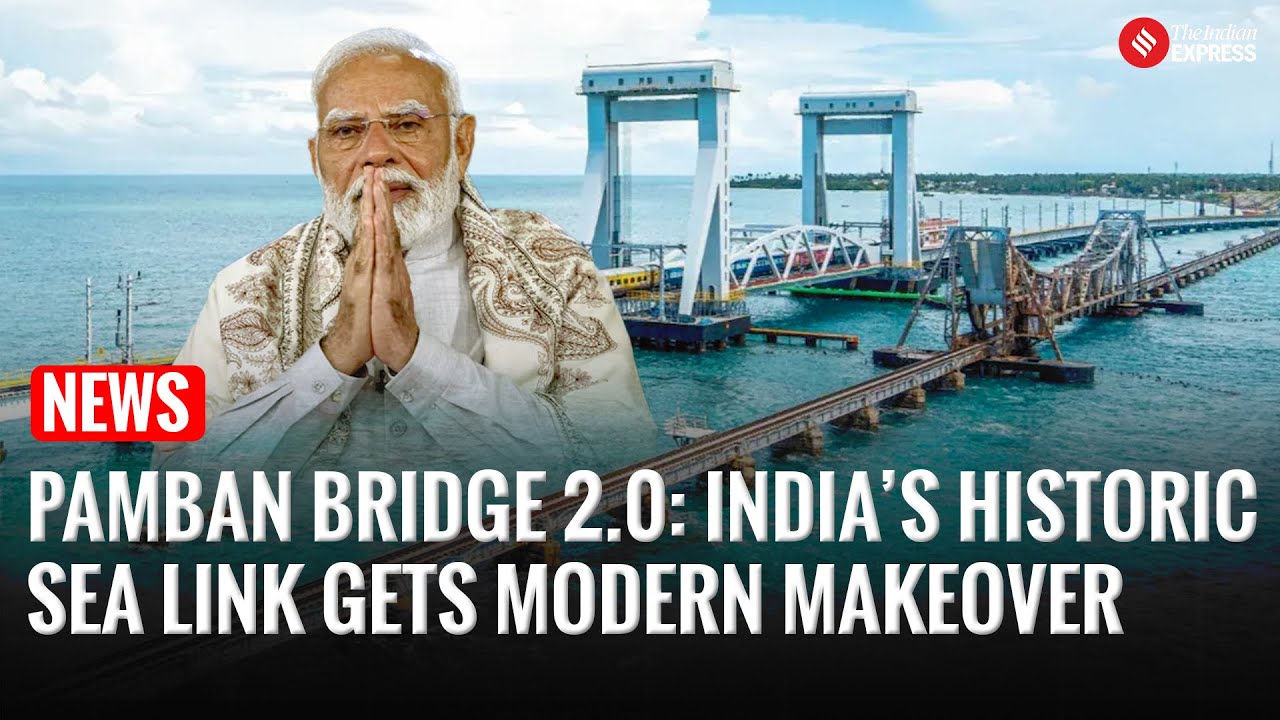 PM Modi To Inaugurate India’s First Vertical Lift Railway Sea Bridge On Ram Navami | Pamban Bridge
