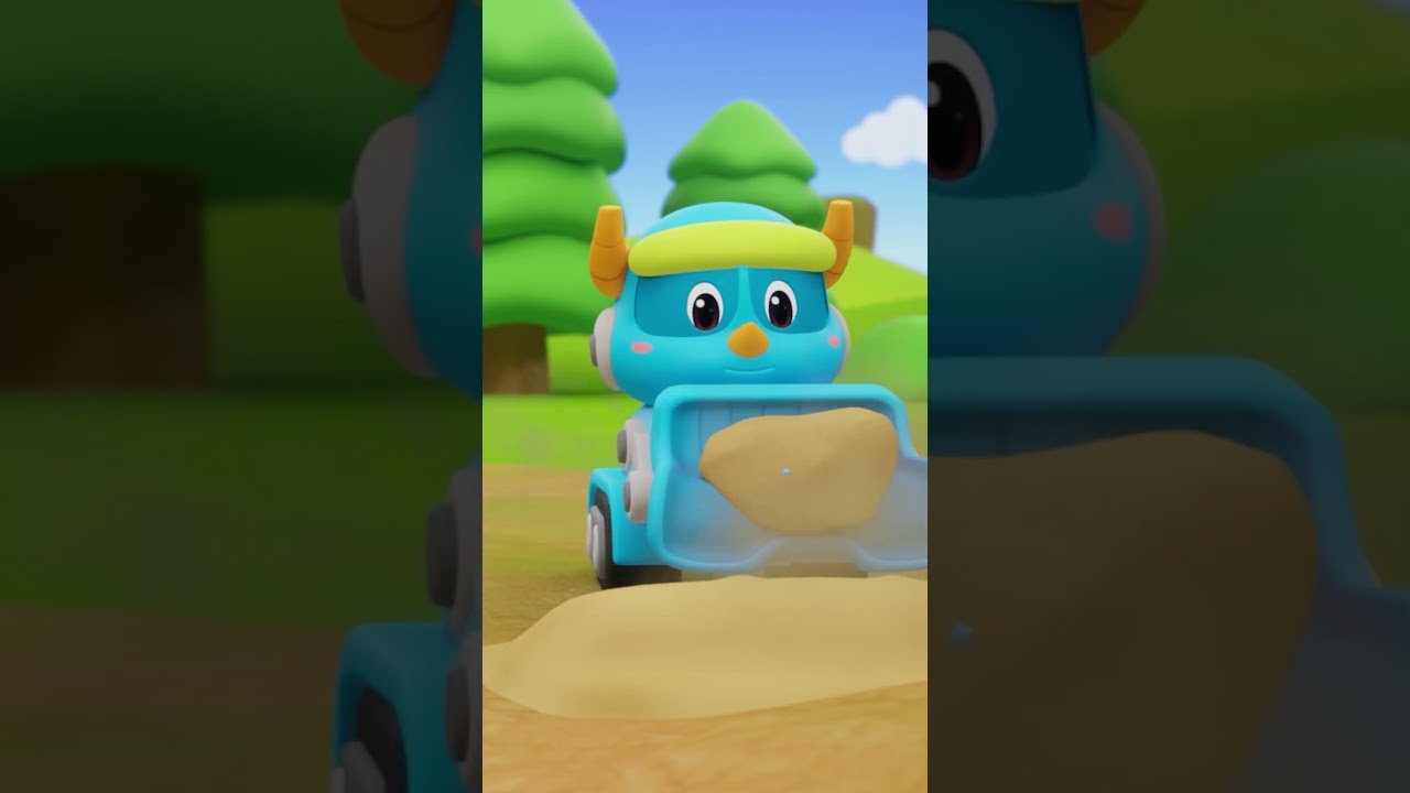 🔶 Learn RHOMBUS with Baby Dino in a Scavenger Hunt! #gogodino #gogodinobabyland #cartoon #shape