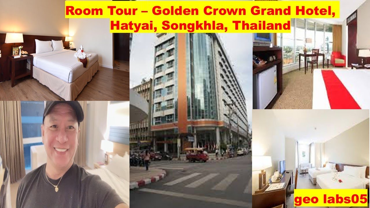 Room Tour at Golden Crown Grand Hotel/ Hatyai Hotels