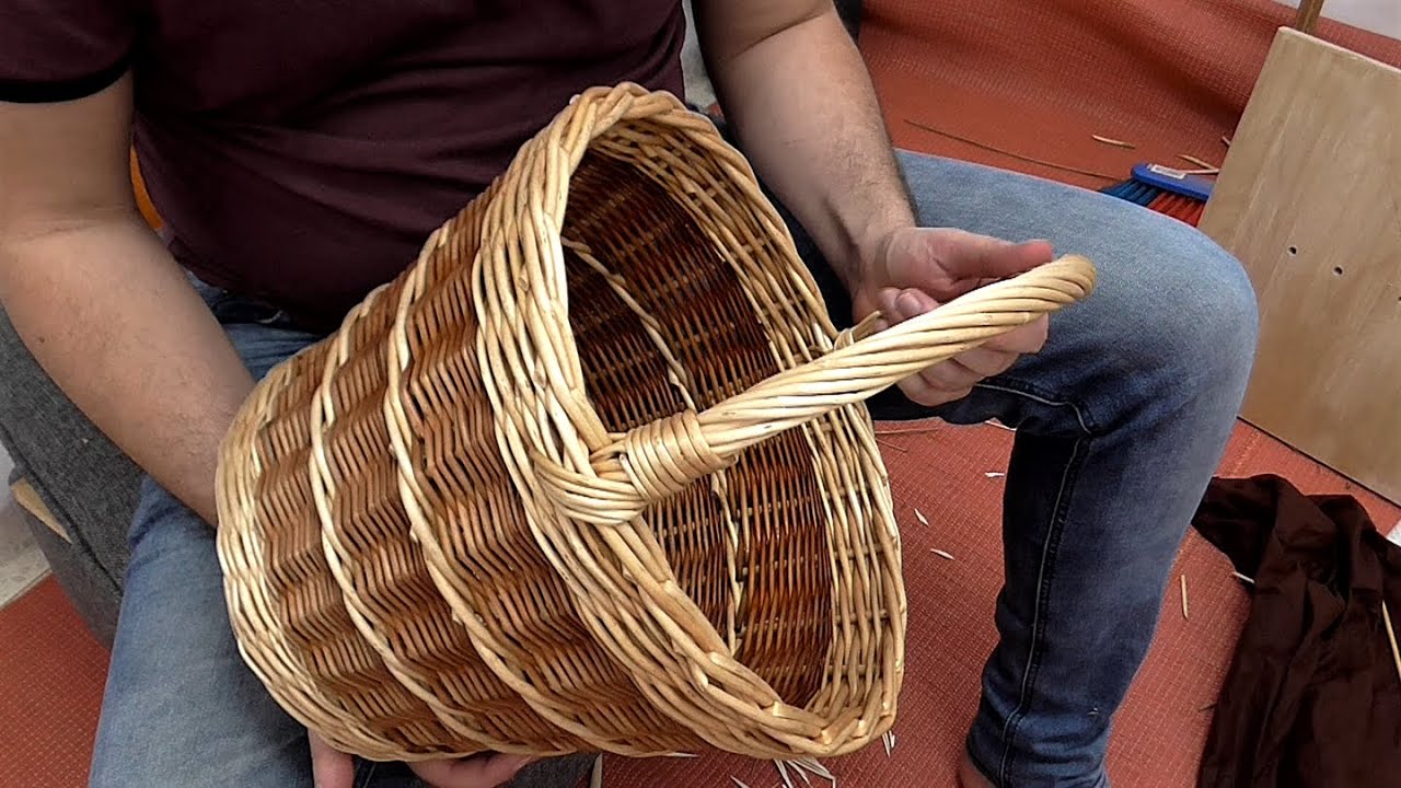 Willow Basket Weaving - Beginners Course - Part 8: The Handle