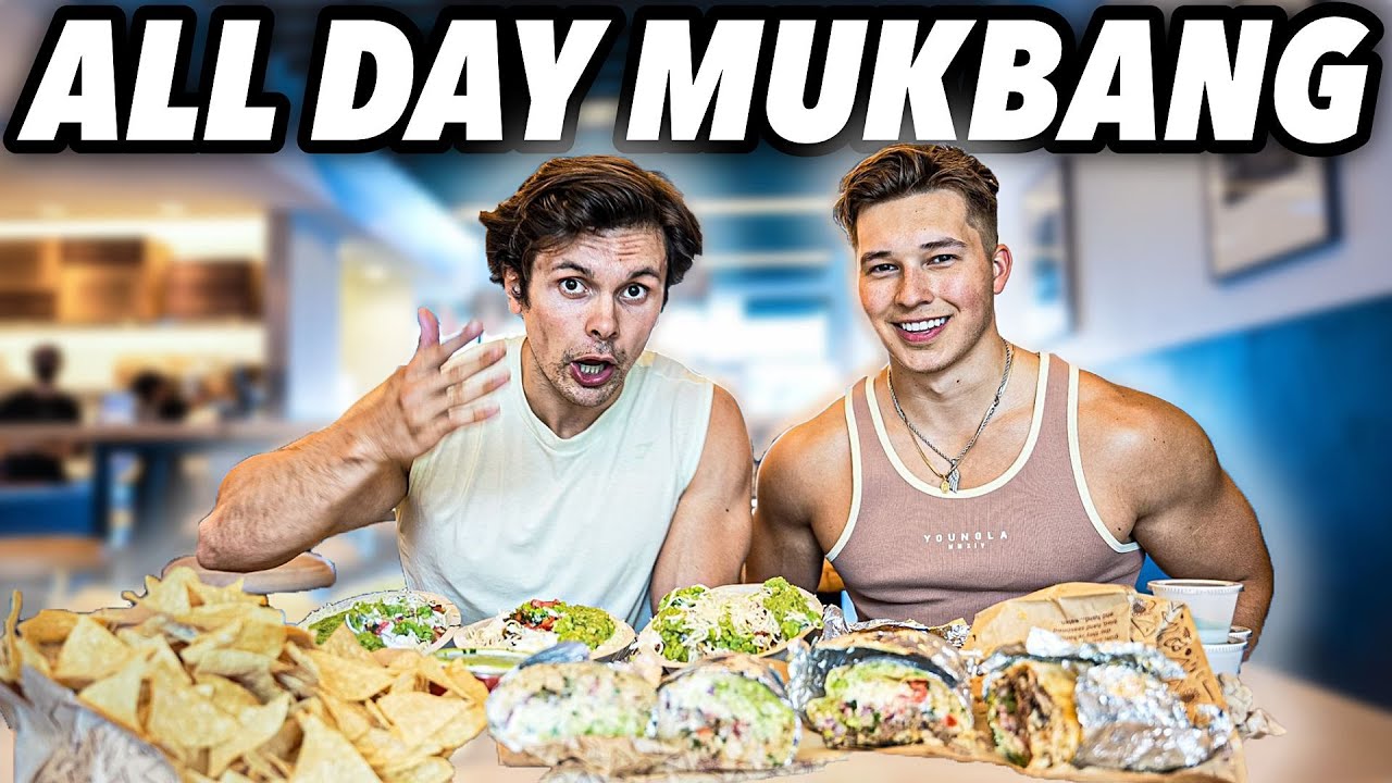 EPIC MUKBANG FOOD CHALLENGE ft Will Tennyson | MEN vs FOOD