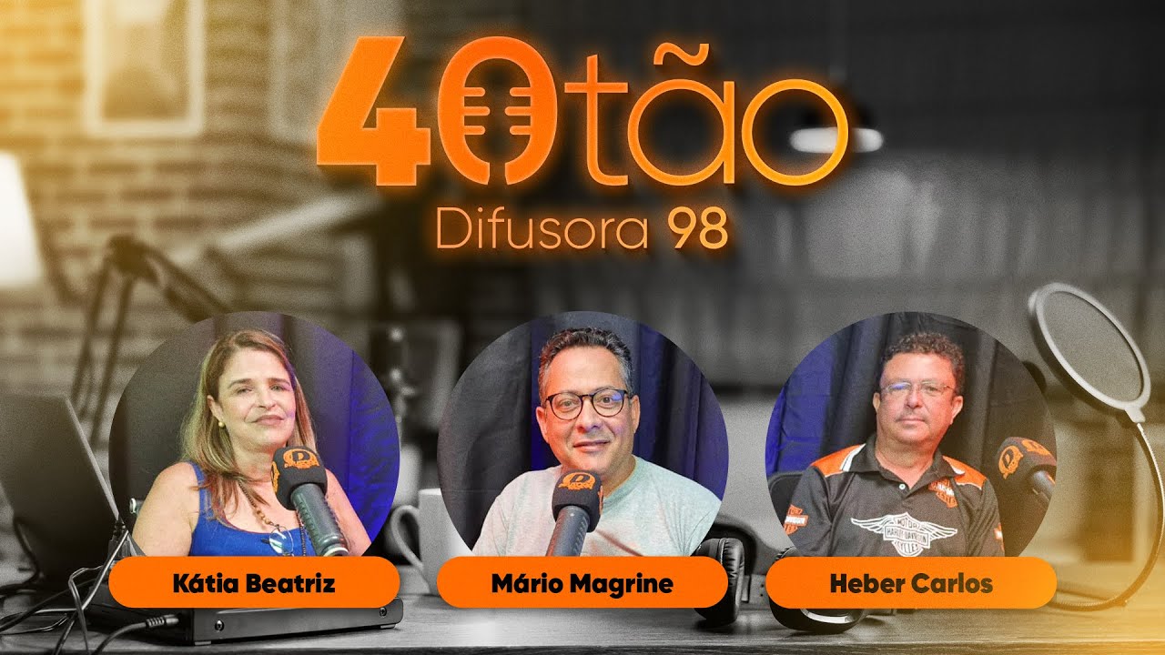 40t&atilde;o Difusora 98 🎙️ O podcast que celebra os 40 anos de hist&oacute;ria da r&aacute;dio que marcou gera&ccedil;&otilde;es!