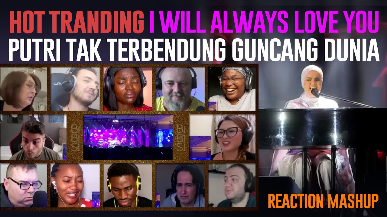 HOT TRANDING❗💥 PUTRI ARIANI DI KONSER RONAN KETING - I WILL ALWAYS LOVE YOU - REACTION MASHUP