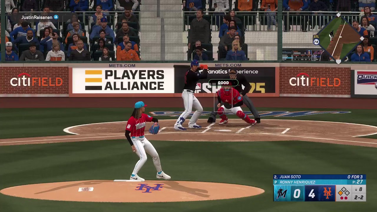 MLB The Show 25 ESN AAA s34 Playoffs Round 2 Marlins @ Mets G5