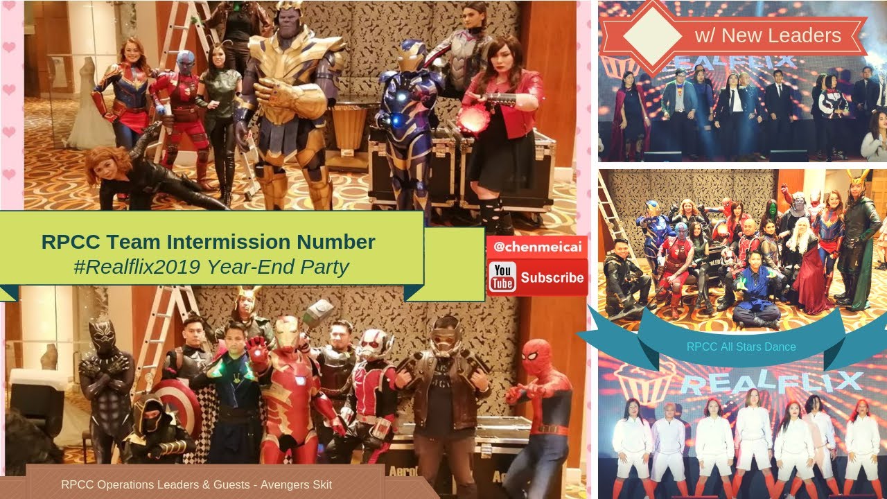 RPCC Manila Operations Intermission Number - Realflix 2019 Xmas Party YEP