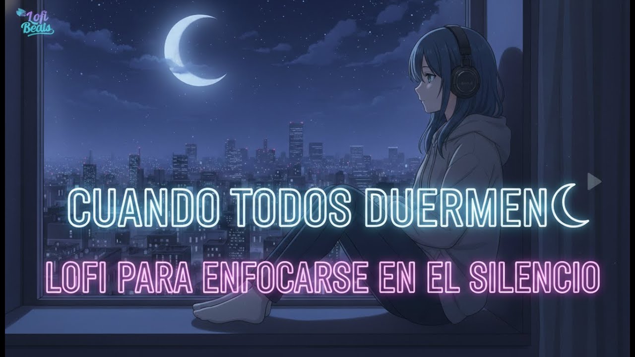 Cuando Todos Duermen 🌙 | Lofi para Enfocarte en Silencio