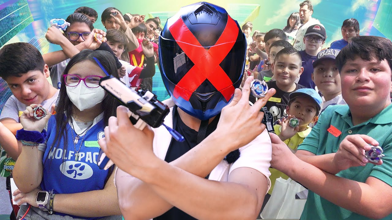 Competí Enmascarado en un Torneo Beyblade