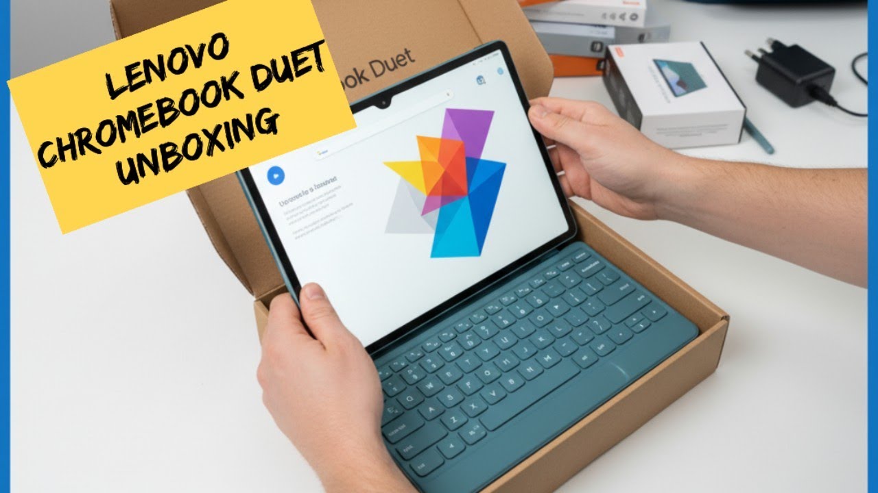 Lenovo Chromebook Duet 11 Unboxing 11M889