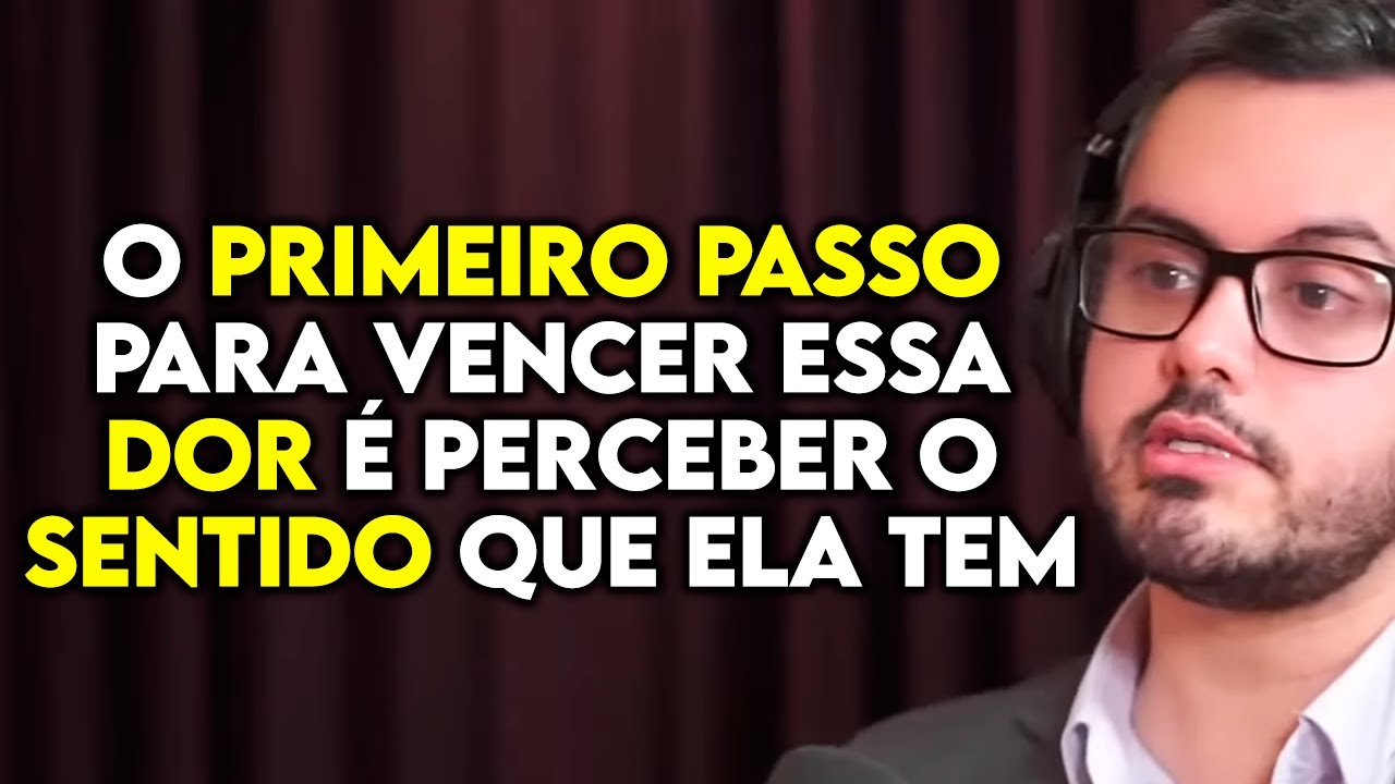 COMO VENCER O SOFRIMENTO (PSICÓLOGO EXPLICA) | Lutz Podcast