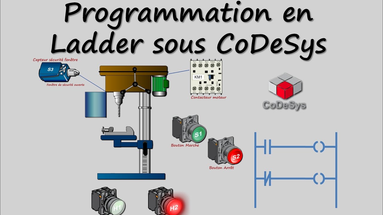Programmation Ladder sous CoDeSys