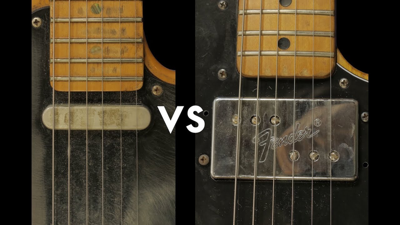 Telecaster Lipstick vs Wide Range Pickup Comparison