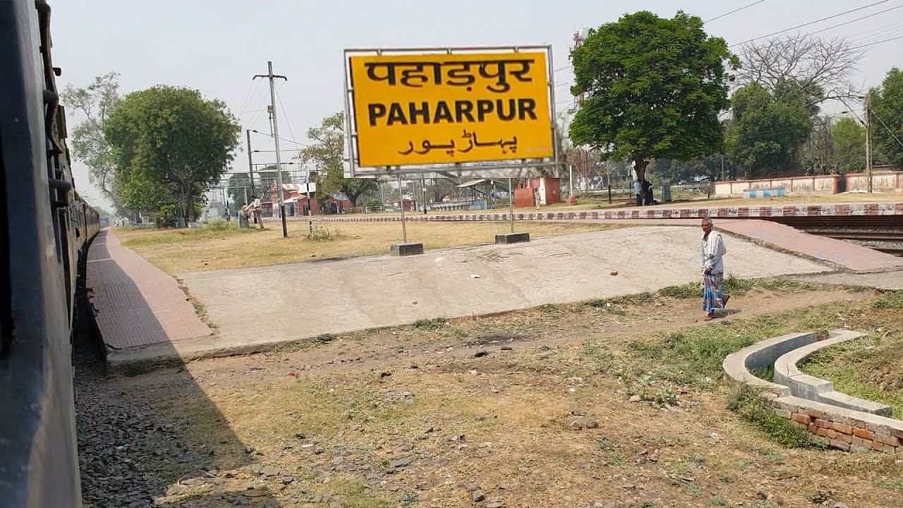 PRP, Paharpur railway station Bihar, Indian Railways Video in 4k ultra HD