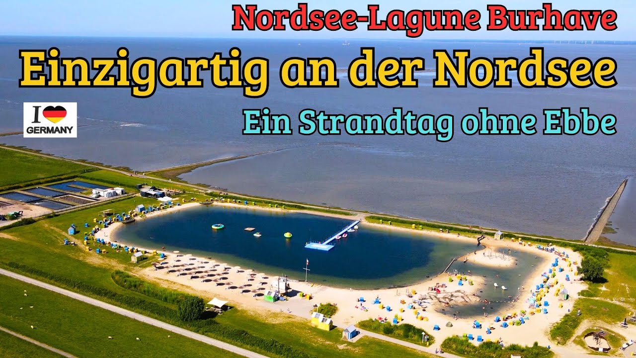 Die Nordsee-Lagune - der weltweit einzige Meerwasser-Badesee, in dem es weder Ebbe noch Flut gibt!