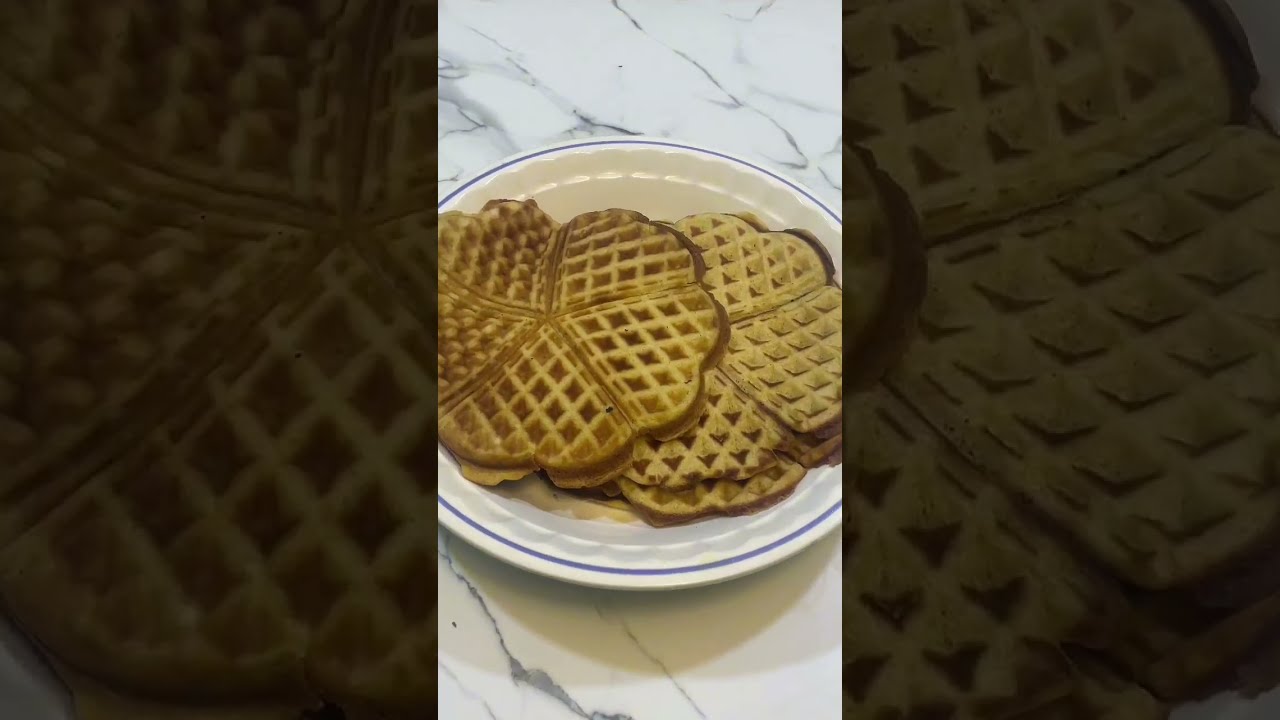Easy homemade waffles