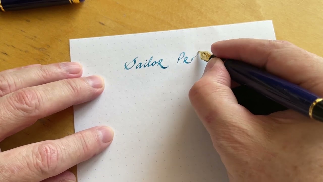 Fountain pen Sailor Profit Standart nib MS Sailor Yama dori ink