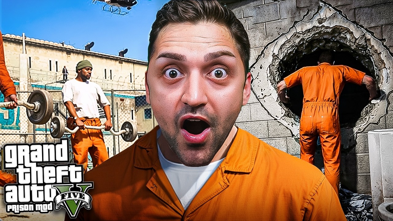 KUL&Uuml;PTE TUTUKLANDIM HAPİSTEN KA&Ccedil;MAYA &Ccedil;ALIŞTIM ! ( GTA 5 )