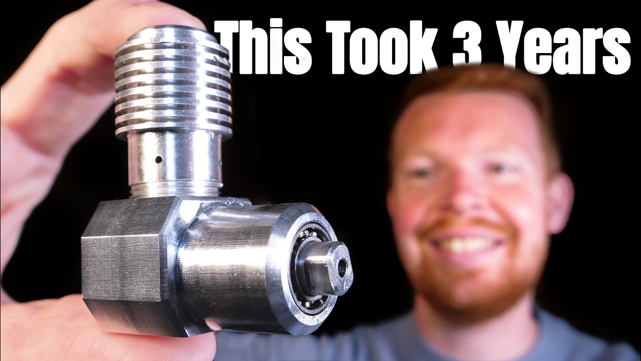 I Needed an Engine, So I Built a CNC Machine