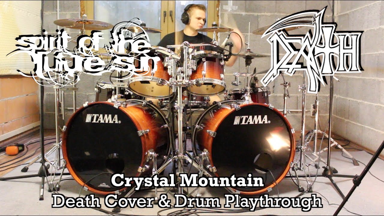 Death - Crystal Mountain (Drum Playthrough & Full Band Cover)